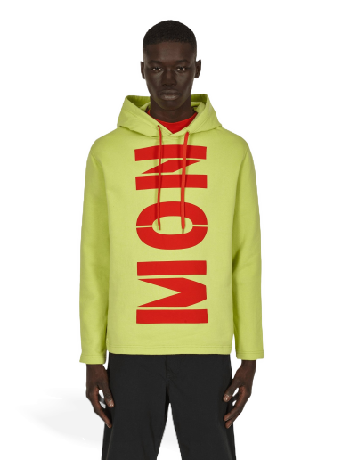 Mikina Moncler Craig Green Printed Hooded Sweatshirt Žltá | H109H8G00001 112