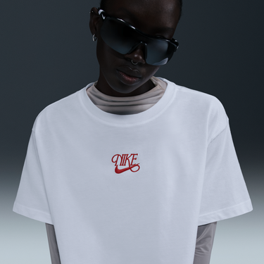 Tričko Nike Nike Sportswear Cropped Short-Sleeve T-Shirt Biela | HF9500-100, 1