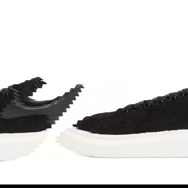Tenisky a topánky Alexander McQueen Exaggerate Sole Rough Suede Čierna | 553680-WIAC8-1000, 1