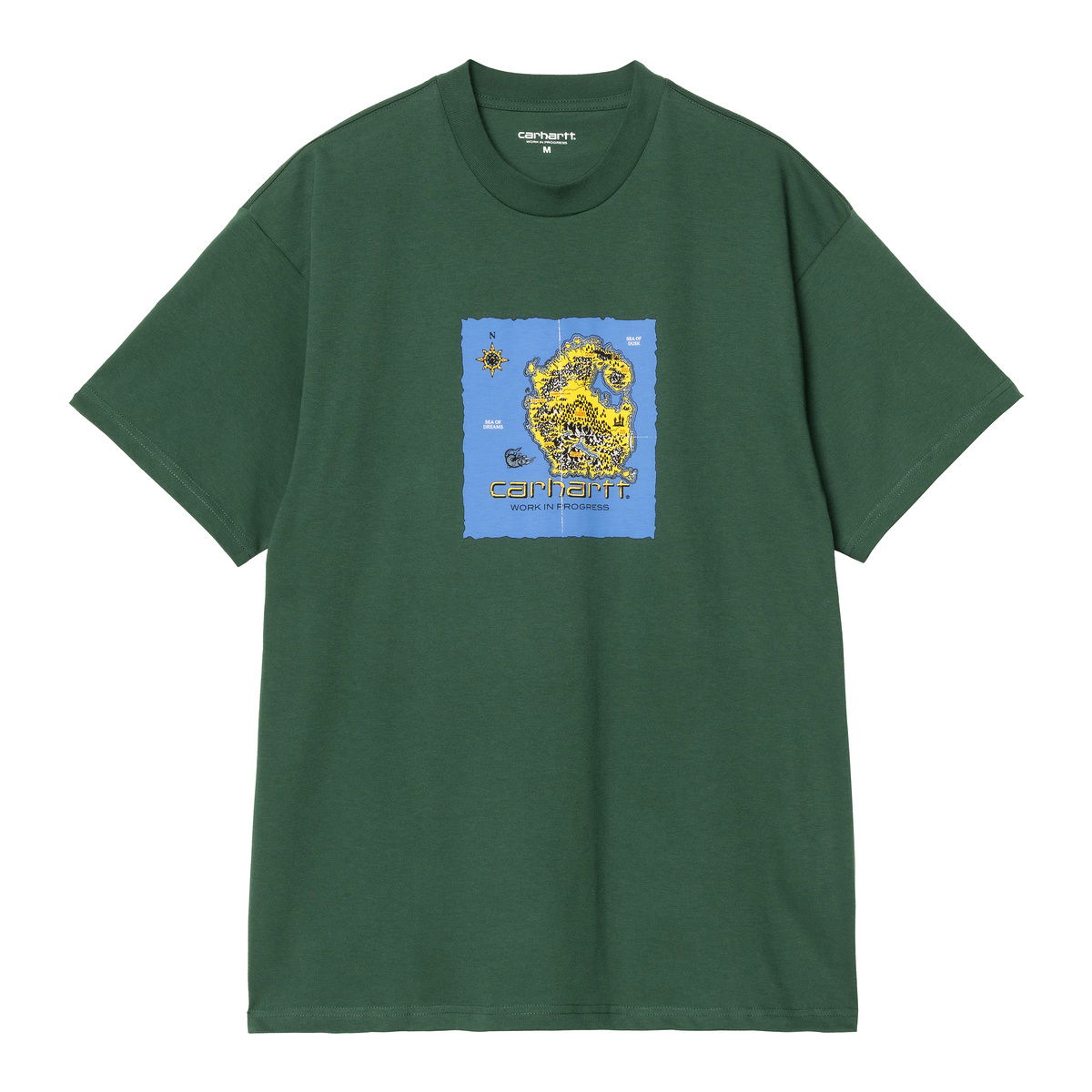 Tričko Carhartt WIP Carhartt WIP Old World Graphic T-Shirt Zelené | I034777_24, 0