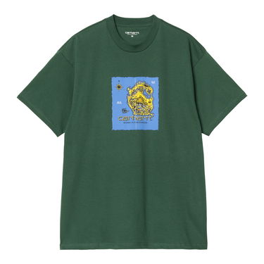 Tričko Carhartt WIP Carhartt WIP Old World Graphic T-Shirt Zelené | I034777_24, 0