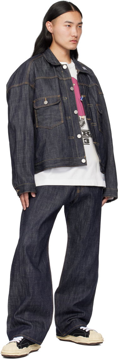 Nohavice Maison MIHARA YASUHIRO Maison MIHARA YASUHIRO Selvage Denim Baggy Pants Modrá | I13PT023, 3