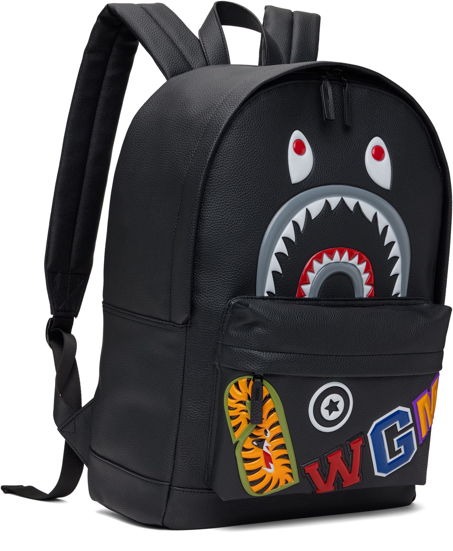 Batoh BAPE Shark Daypack Backpack Čierna | 001BAK701005F, 1