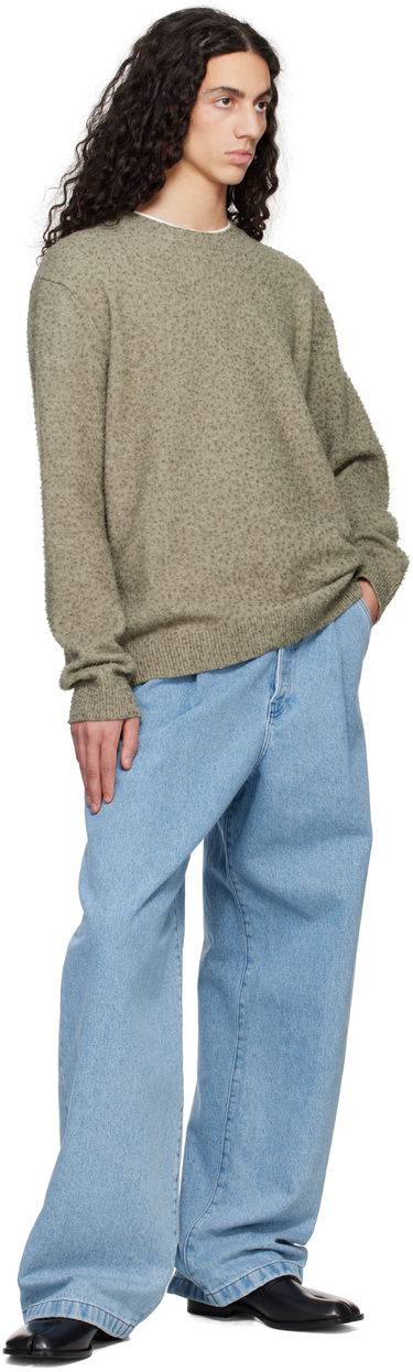 Sveter Maison Margiela Maison Margiela Pilling Sweater Zelené | S50HL0033 M13108, 3