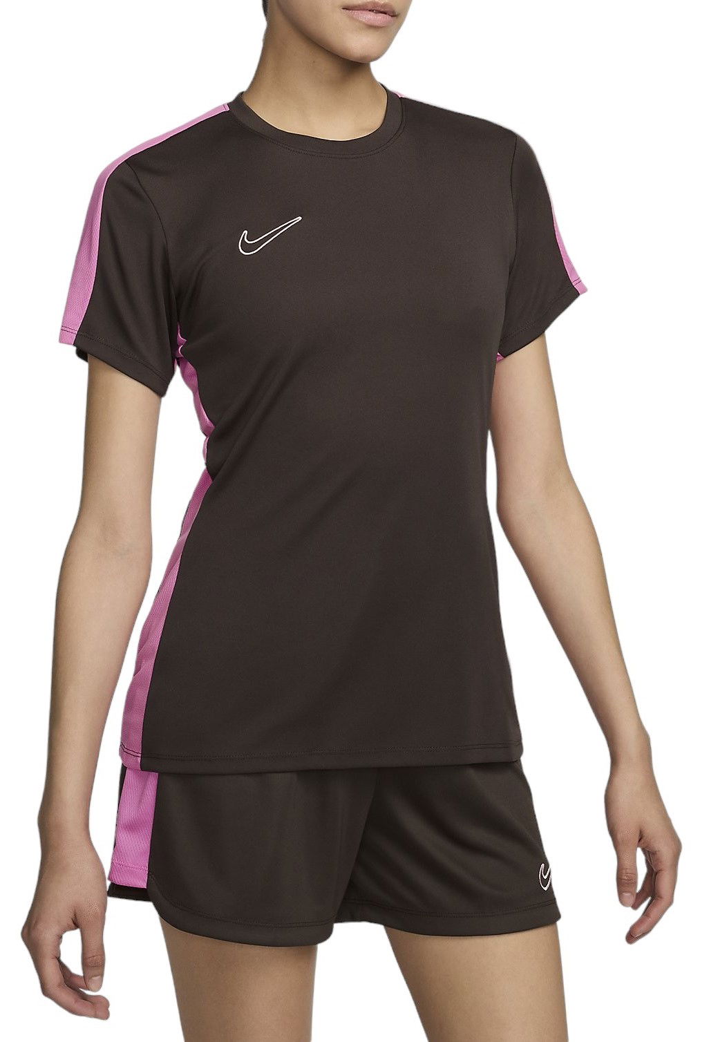 Tričko Nike Triko W W NK DF ACD23 TOP SS BRANDED Hnedá | dx0521-237, 0