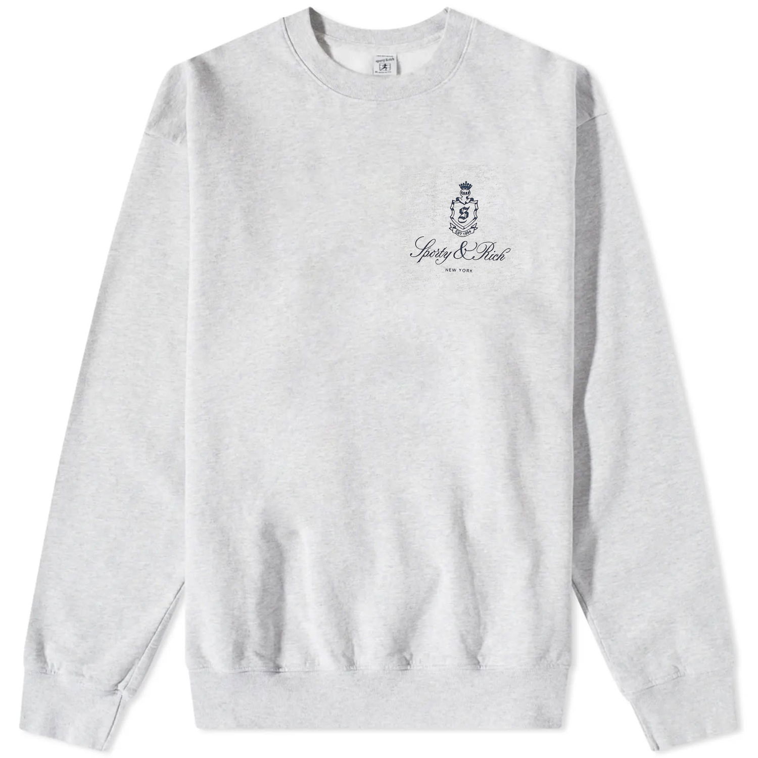 Mikina Sporty & Rich Vendome Sweatshirt Biela | CR835HG, 0