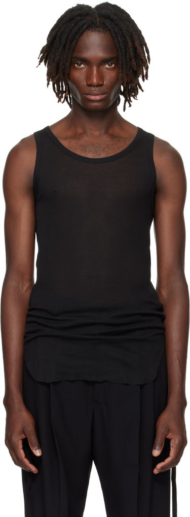 Tielko Ann Demeulemeester Ann Demeulemeester Boris Ruched Tank Top Čierna | B0011785-FA434-099, 0