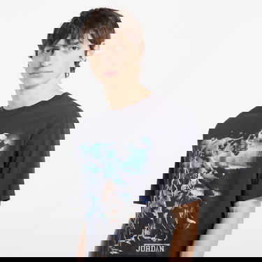 Tričko Jordan Jordan Wolf Moon Lightning Graphic T-Shirt Čierna | IQ0547-045, 1