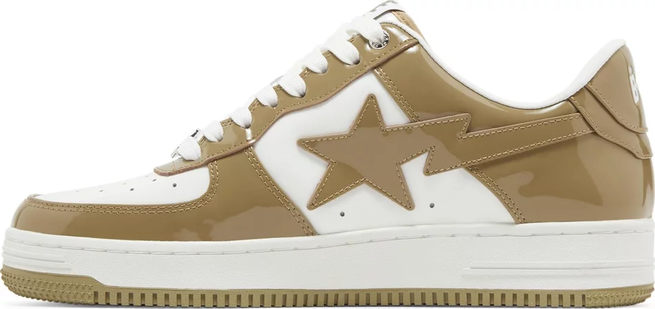 Tenisky a topánky BAPE Bape Sta #6 Beige/White Velikost: 44 Béžová | 001FWI701022I-BEI, 1