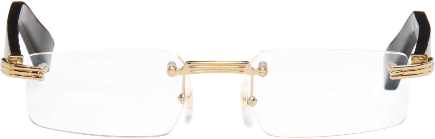 Slnečné okuliare Cartier Rimless Optical Glasses Metalická | CT0537O-002, 0