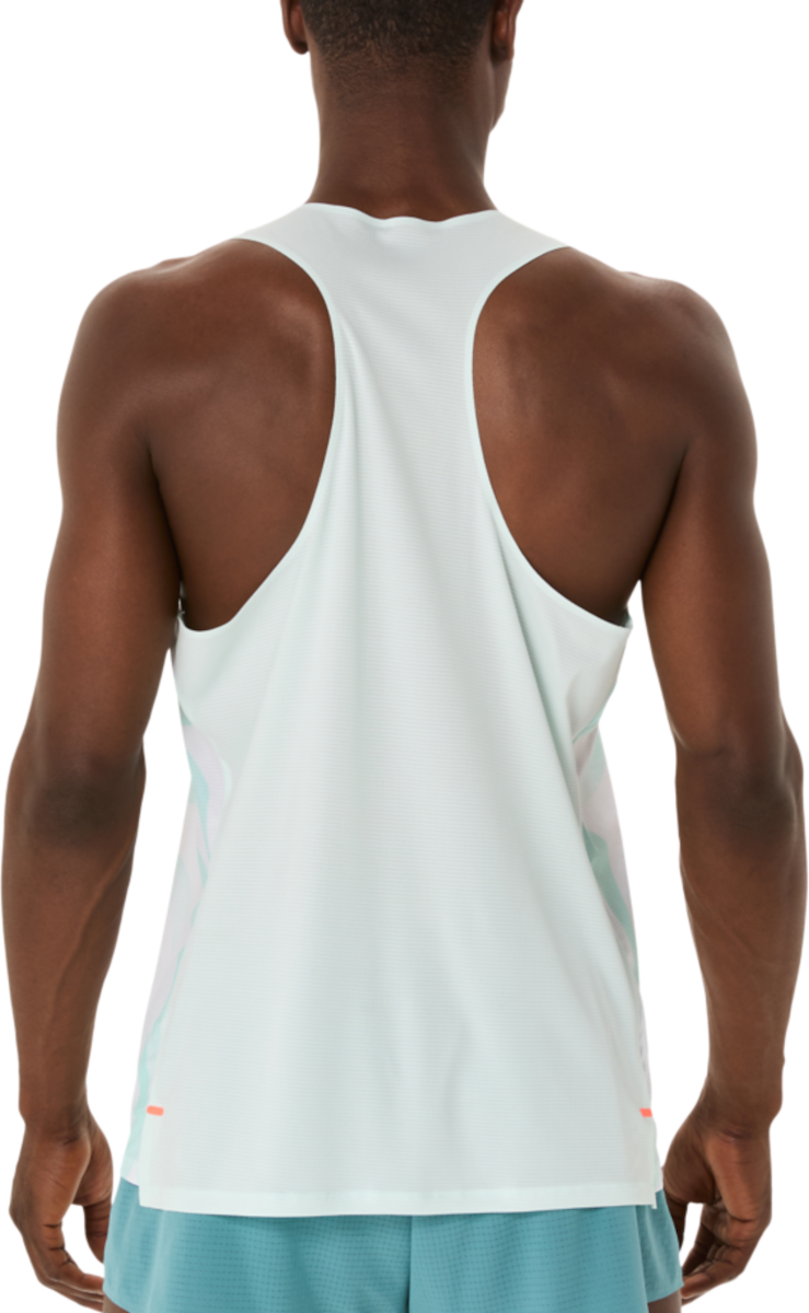 Tielko Asics Light Knit Graphic Singlet Biela | 2091a731-411, 1