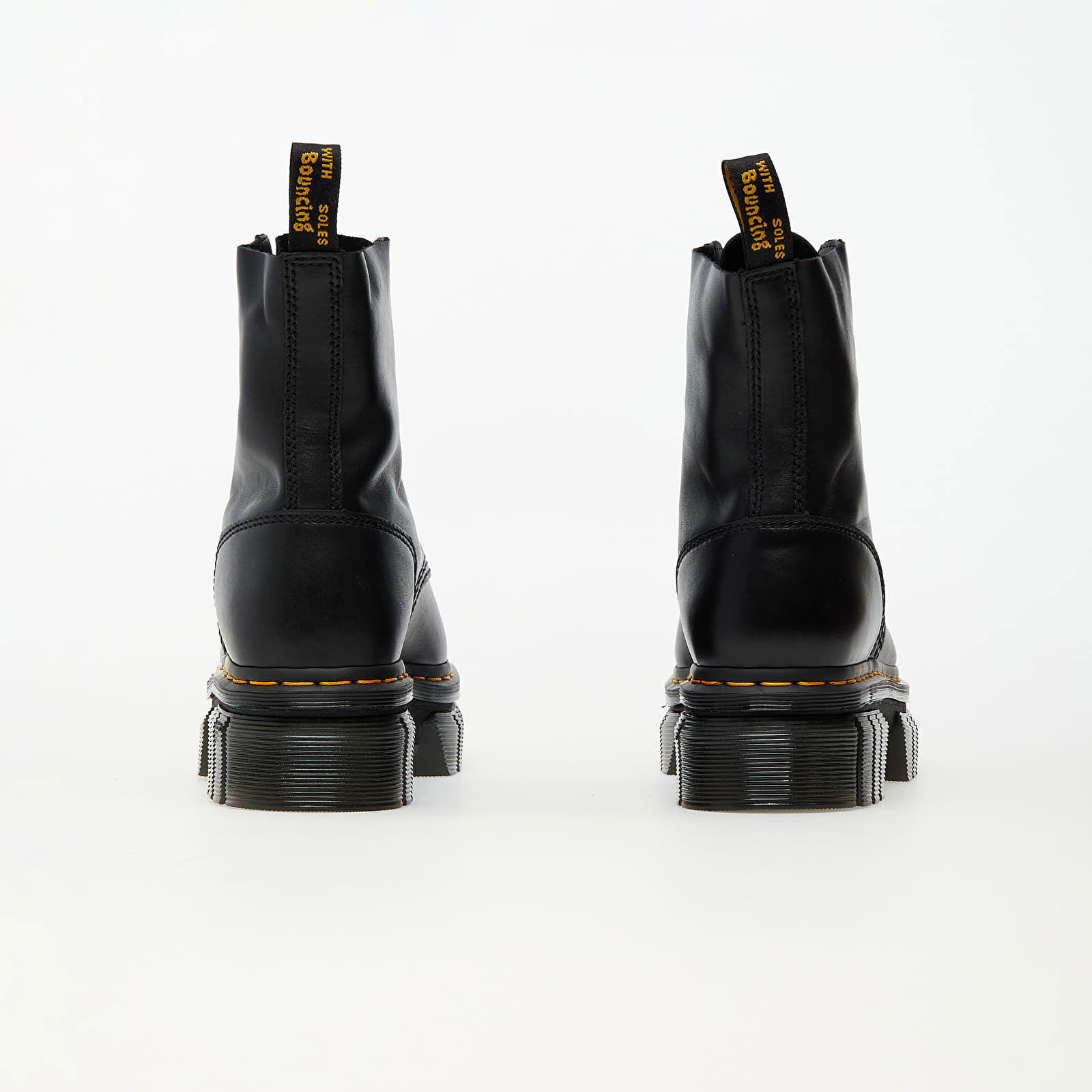 Audrick 8-Eye Boot Black Nappa Lux