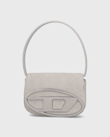 Kabelka Diesel Shoulder Bag With Metal Logo Šedá | X08396-PS919-T8048, 0