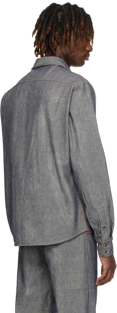 Košeľa Maison Margiela MM6 Maison Margiela Rinsed Denim Shirt Modrá | SH0DT0023 M30015, 2