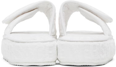 Oblečenie Versace Versace Allover Platform Slippers Biela | ZSL000003_ZCOSP052, 1