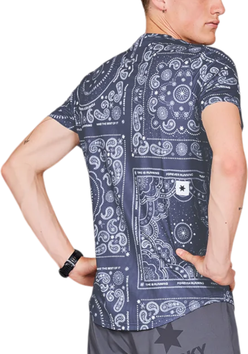 Tričko Saysky Saysky Paisley Combat T-Shirt Modrá | mmrss03c1020, 1