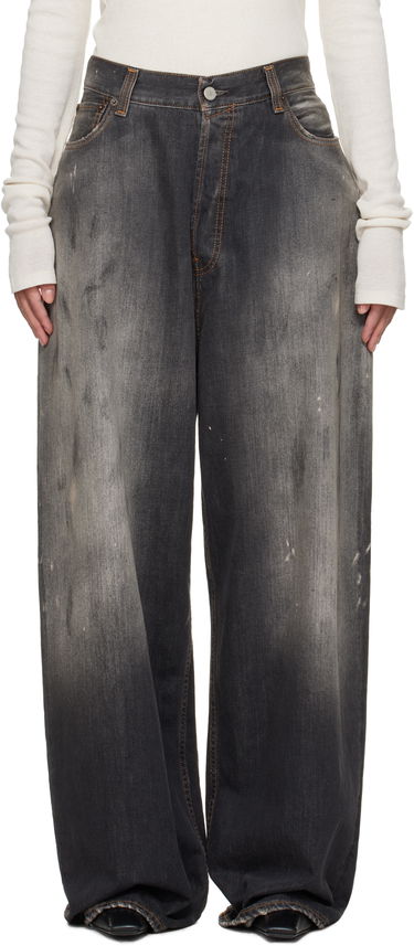 Džínsy Acne Studios Acne Studios Super Baggy Fit Jeans Šedá | A00514-, 0