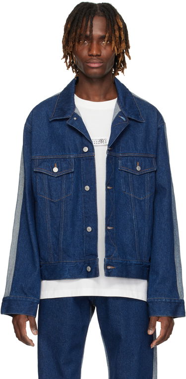 Bunda Maison Margiela MM6 Maison Margiela Sports Denim Jacket Modrá | SH0AM0038 M30018, 0