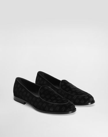 Doplnky Dolce & Gabbana Dolce & Gabbana Velvet Loafers Čierna | A50680A656980999, 1