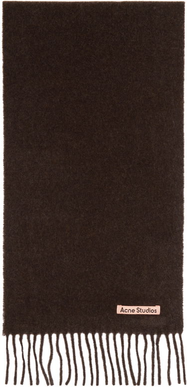 Šál Acne Studios Skinny Fringe Scarf Zelené | CA0218-, 3