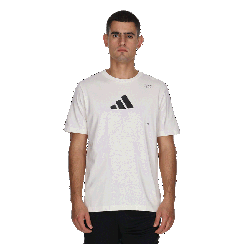 Tričko adidas Originals T-Shirt All Gym Training Biela | IS2363