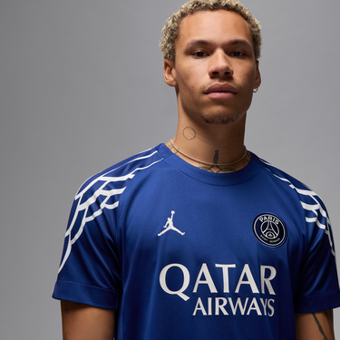 Dres Jordan Paris Saint-Germain Stadium Dri-FIT Fourth Replica Jersey 2024/25 by Jordan Modrá | HJ0865-493, 2
