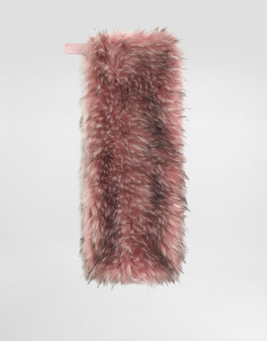 Rukavice Dolce & Gabbana Dolce & Gabbana Faux Fur Muff Ružová | FP572AFUS0GF0568, 0