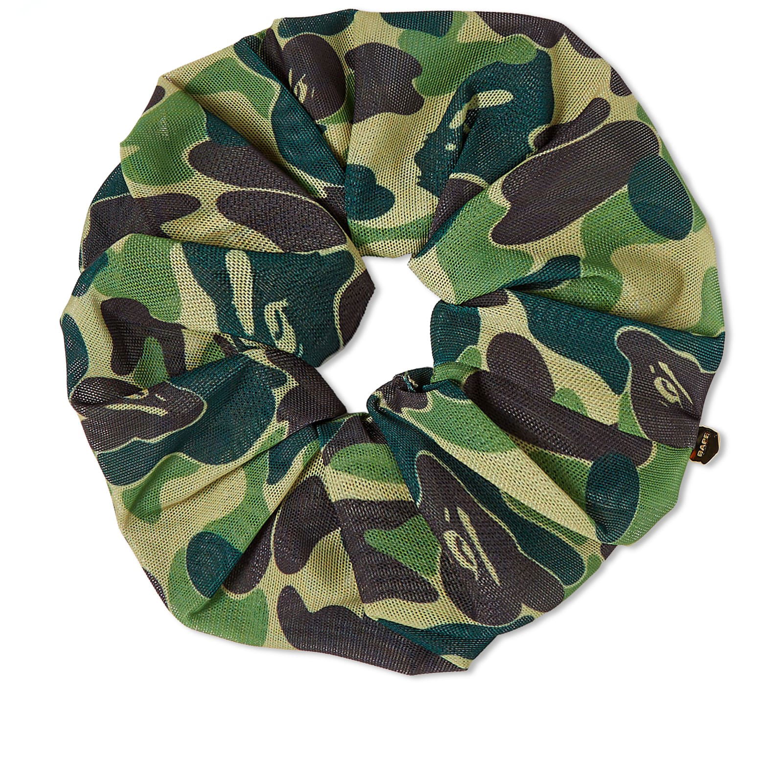 ABC Camo Scrunchie Green