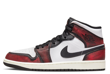 Tenisky a topánky Jordan Air Jordan 1 Mid SE "Wear-Away" Červená | DV9565-006, 1