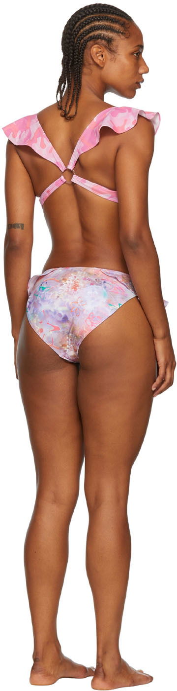 Plavky Collina Strada Collina Strada Recycled Nylon Bikini Ružová | XX2124, 2