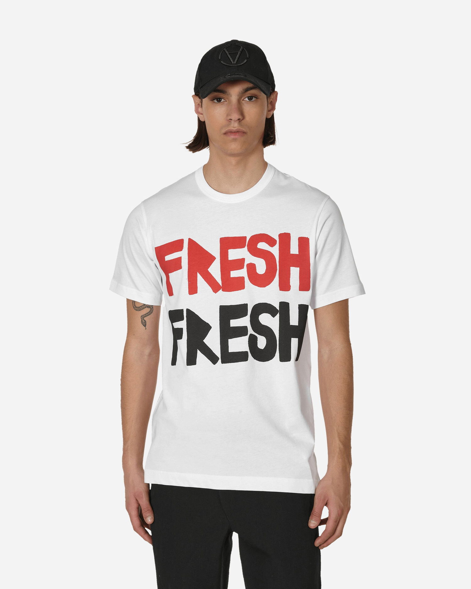 Tričko Comme des Garçons Fresh T-Shirt Biela | FK-T006-S23 2, 0