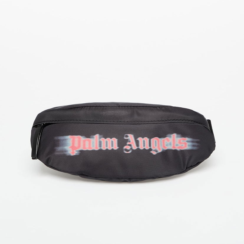 Ľadvinka Palm Angels Palm Angels Kids Blurred Logo Fannypack Čierna | PBNO006F25FAB0011025