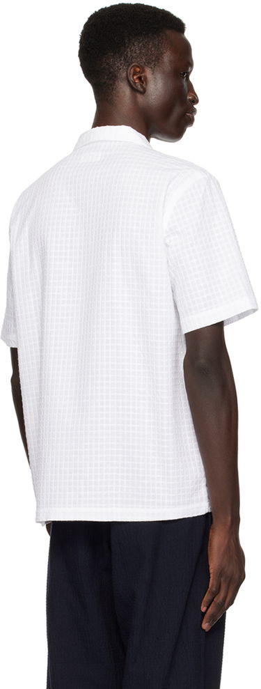 Košeľa Universal Works Universal Works Road Short Sleeve Shirt Biela | 30650, 2