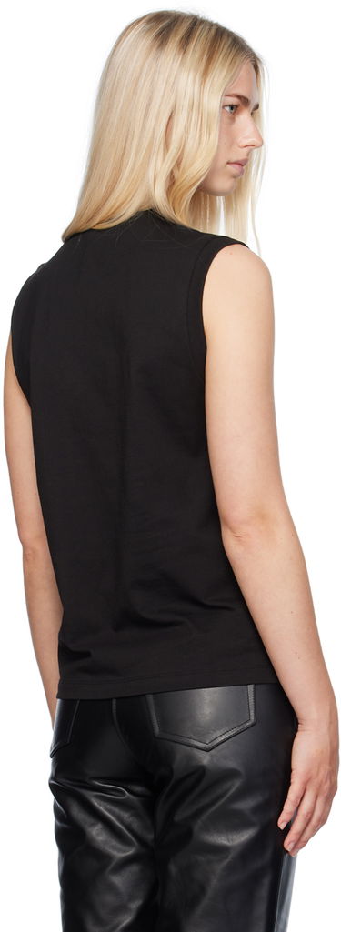 Tielko TOTEME TOTEME Relaxed Sleeveless Tank Top Čierna | 243-WRT0345-FB0093, 2