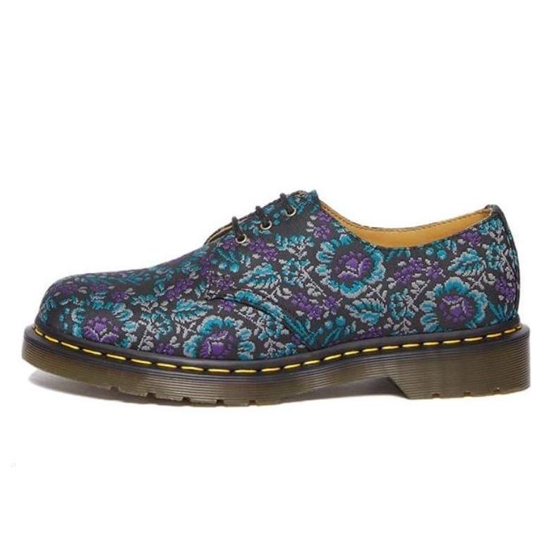 Tenisky a topánky Dr. Martens Floral Jacquard Oxford Shoes Čierna | 31135548
