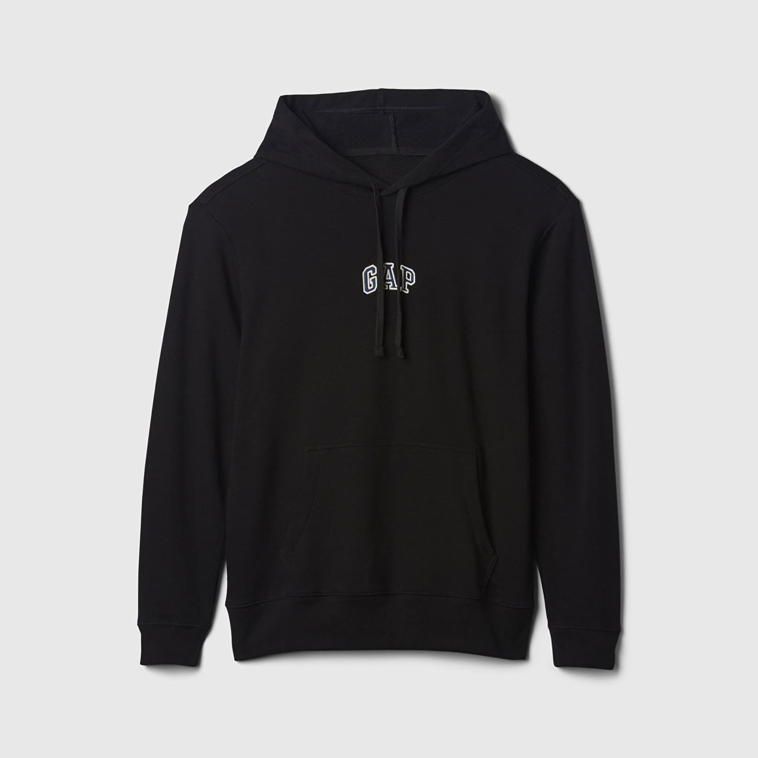 Mikina GAP French Terry Pullover Mini Logo Hoodie Black Čierna | 868455-00, 0