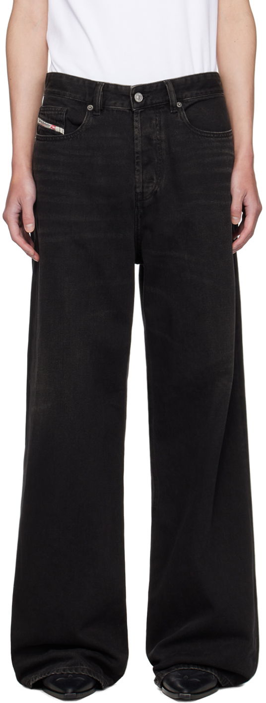 D-Rise Wide-Leg Jeans