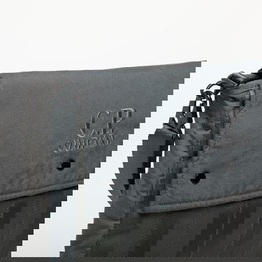 Taška cez rameno C.P. Company C.P. Company Herringbone Logo Bag Šedá | 18CMAC055A005349G-935, 4