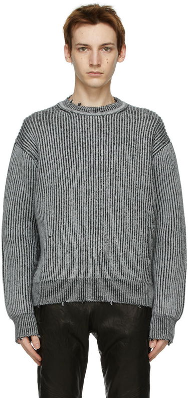Sveter John Elliott John Elliott Wool Structure Sweater Šedá | D101P5720A, 0
