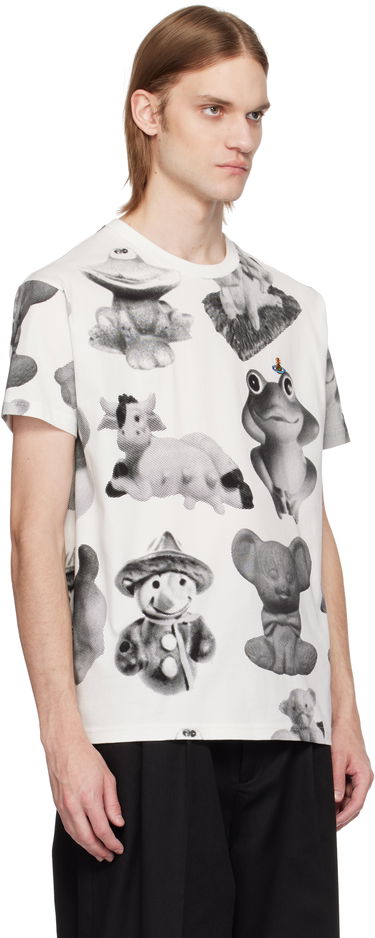 Tričko Vivienne Westwood Vivienne Westwood Classic Figurine Print T-Shirt Biela | 3G010013-J006F-, 1