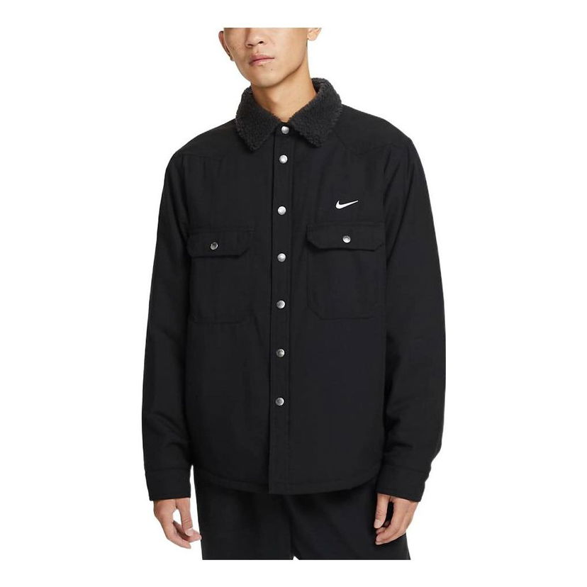 Košeľa Nike Insulated Shirt Jacket Čierna | DQ6329-010