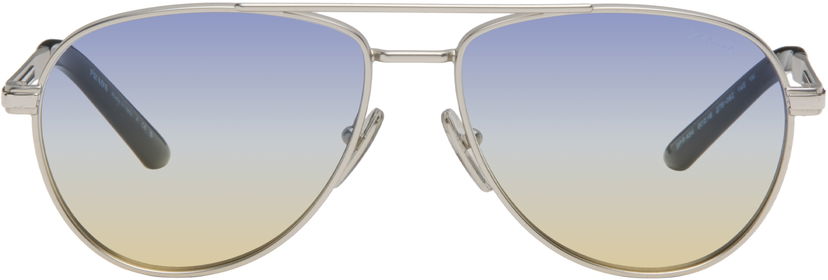 Slnečné okuliare Prada Aviator Blue-Yellow Gradient Sunglasses Rôznofarebný | 0PR A54S 27506Z60 8056262511619
