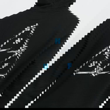 Mikina HUF Broken Bones TT Hoodie Čierna | 078587, 3