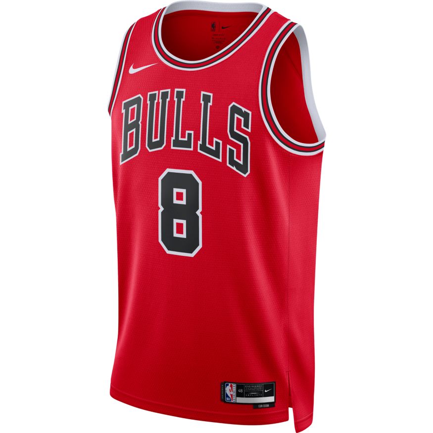 Dres Nike Dri-FIT NBA Chicago Bulls Icon Edition 2022/23 Swingman Jersey Červená | DN2000-657, 0
