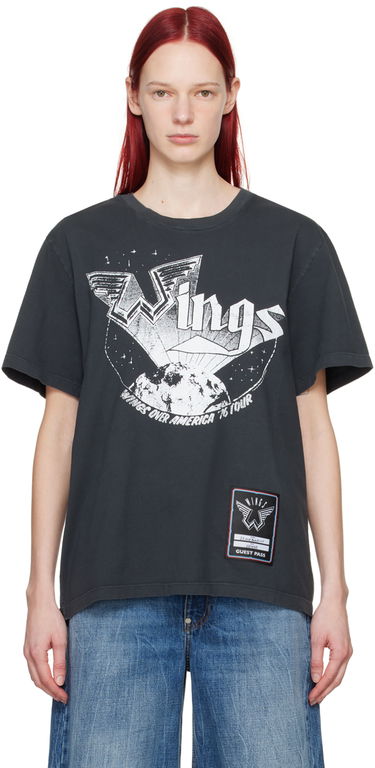 Tričko Stella McCartney 'Wings' Graphic T-Shirt Šedá | 6J01583SPY91, 0
