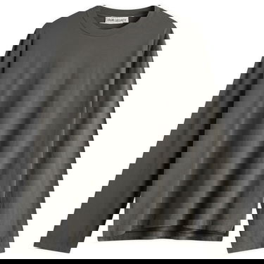 Tričko OUR LEGACY Our Legacy Box Long Sleeve T-Shirt Šedá | M4256BG, 1