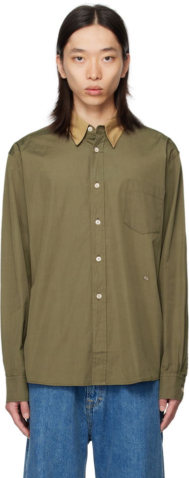 Košeľa OUR LEGACY Beyond BD Shirt Zelené | M4252BP, 0