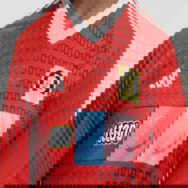 Dres adidas Originals x LEGO® Tiro Home Jersey Červená | HR4320, 3