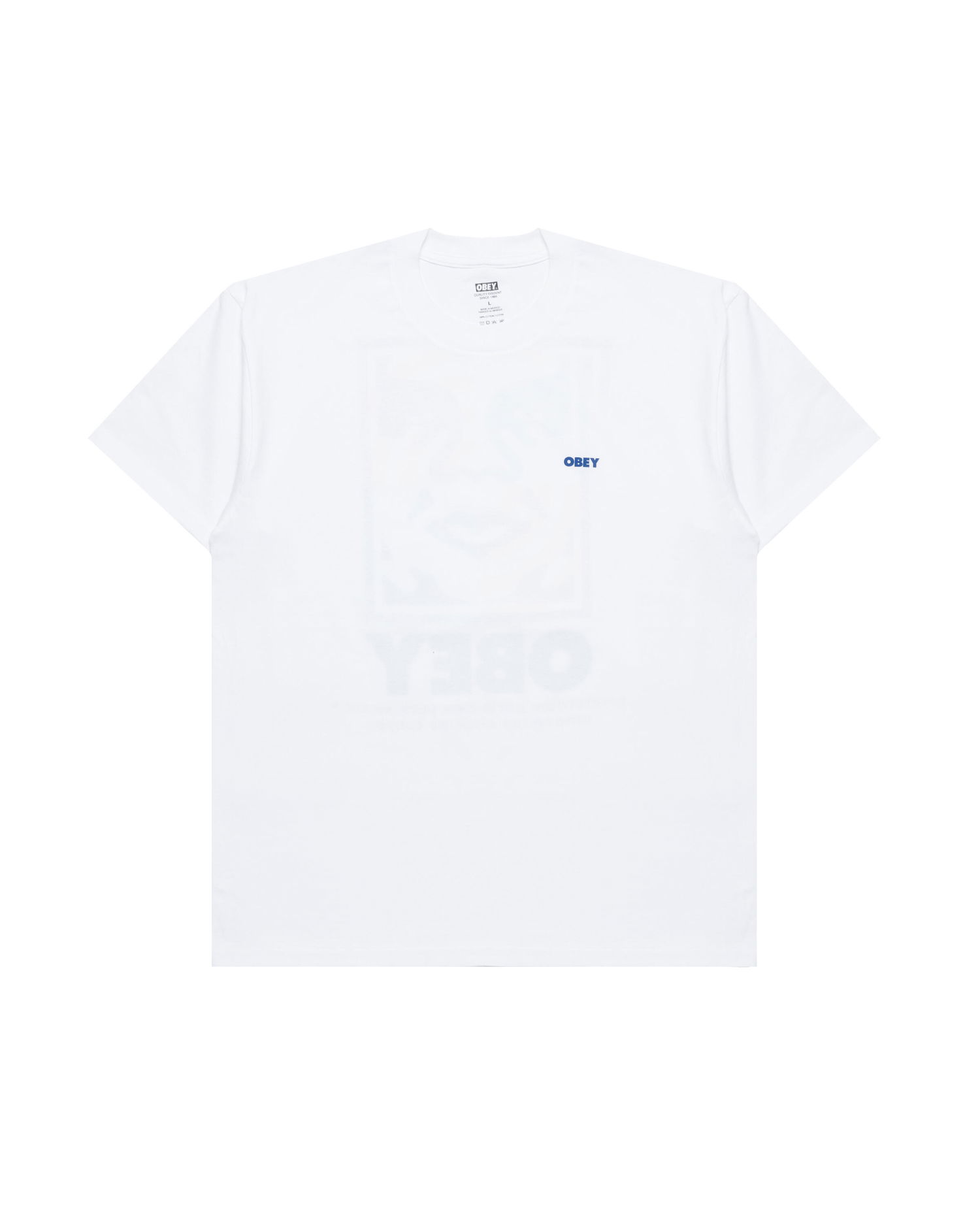 Tričko OBEY Obey Target Icon T-Shirt Biela | 165264065-WHT, 0