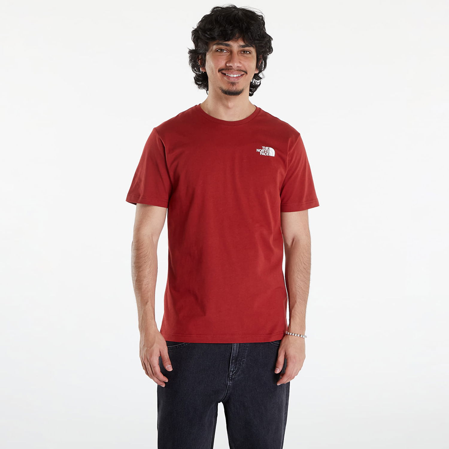 Tričko The North Face T-Shirt S/S Redbox Tee Iron Red Červená | NF0A87NPPOJ1, 0